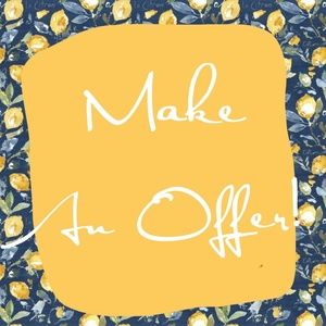 See something you like? Make me an offer!